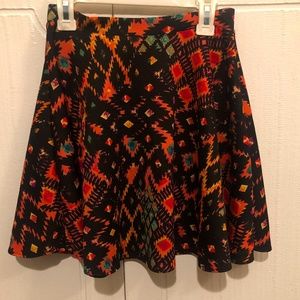 tribal themed skirt